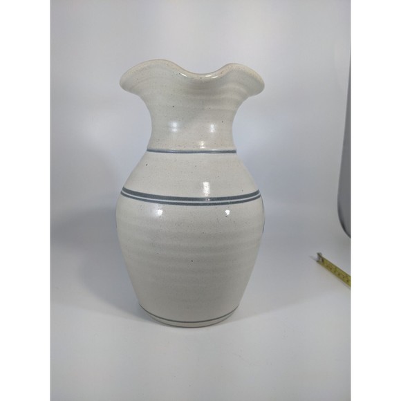 Vintage Emerson Creek Pottery Pitcher Otter Creek Collection Country Decor Vase - Picture 3 of 8